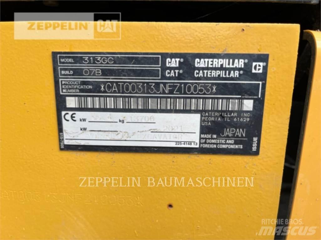 CAT 313GC Paletli ekskavatörler
