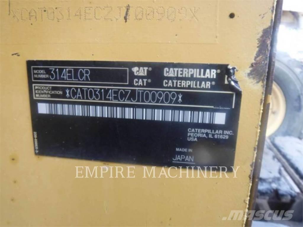 CAT 314E LCR Paletli ekskavatörler