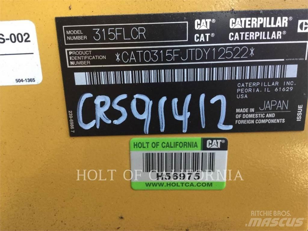 CAT 315 Paletli ekskavatörler