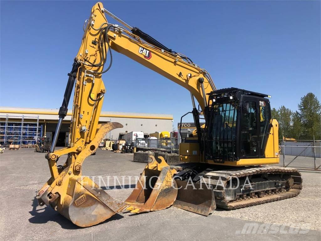 CAT 315-07 Paletli ekskavatörler