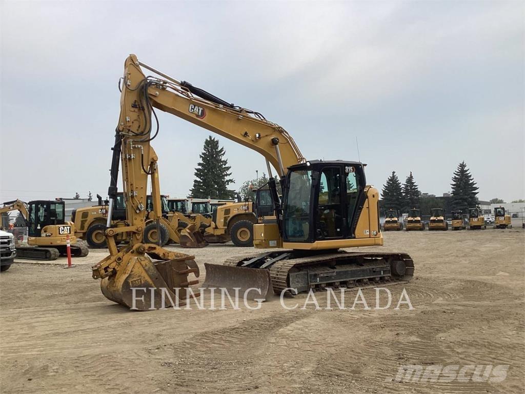 CAT 315-07 Paletli ekskavatörler