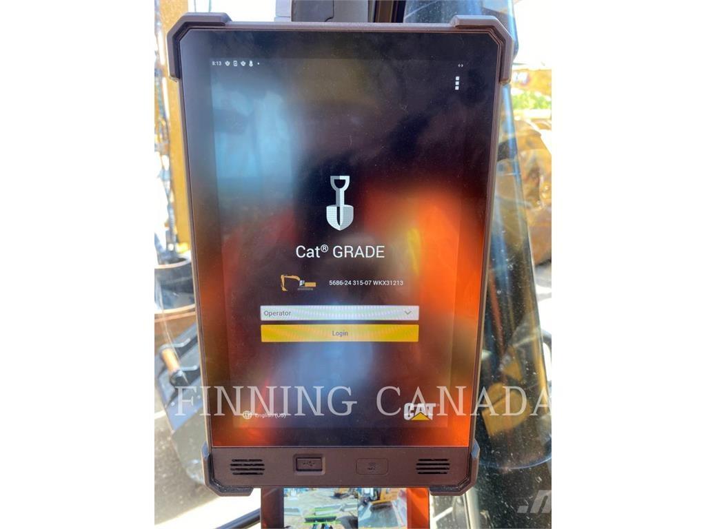 CAT 315-07 Paletli ekskavatörler