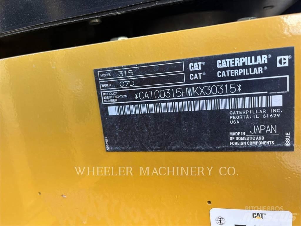 CAT 315 CF Paletli ekskavatörler