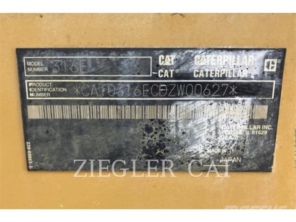 CAT 316E Paletli ekskavatörler