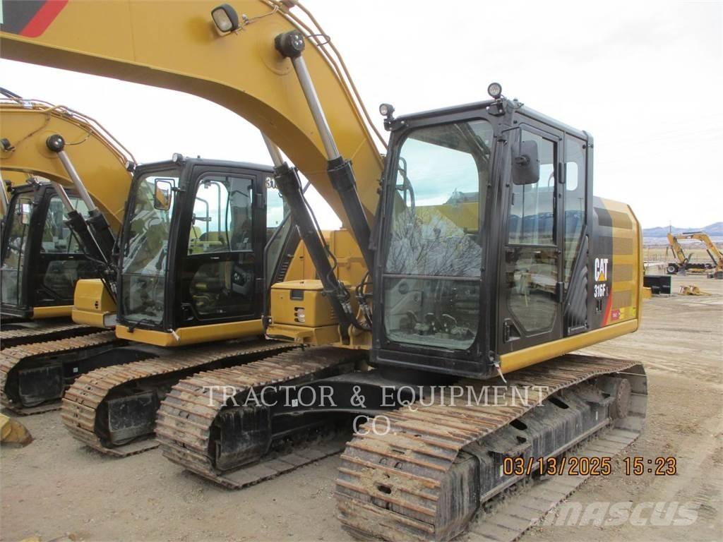 CAT 316F L Paletli ekskavatörler