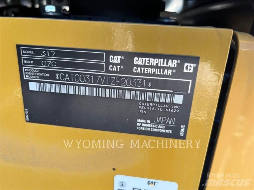 CAT 317 Paletli ekskavatörler