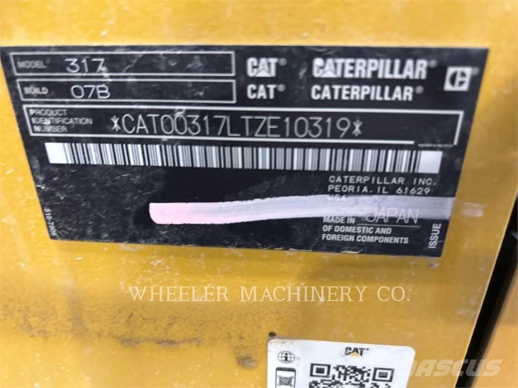 CAT 317 CF Paletli ekskavatörler