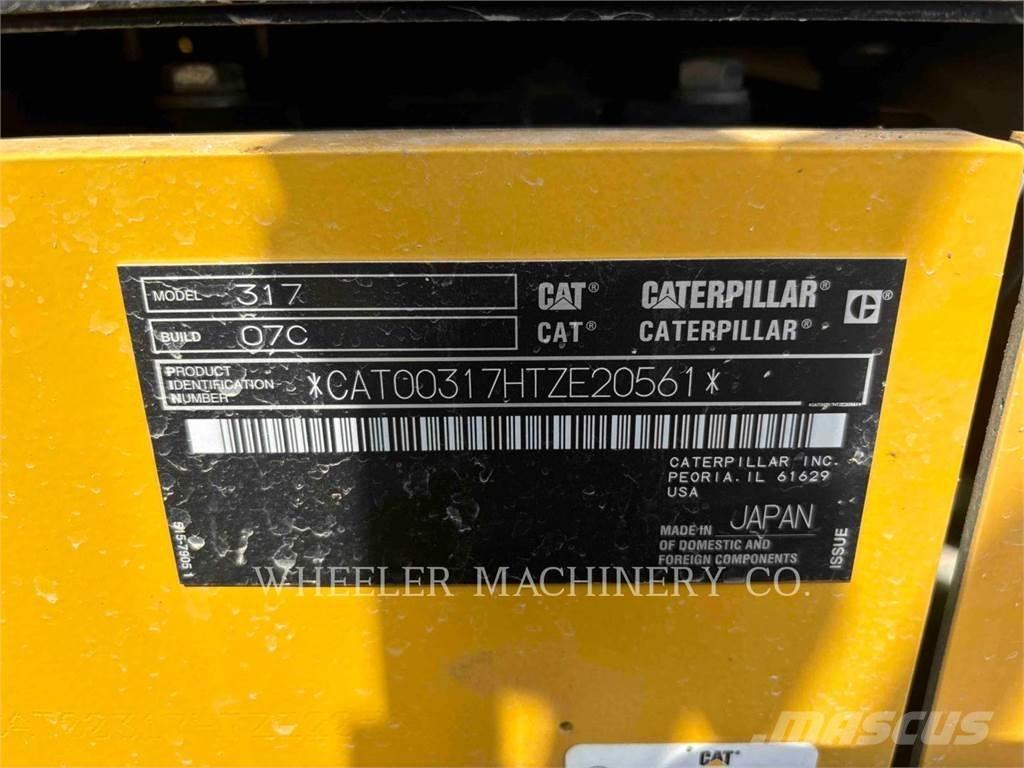 CAT 317 CF Paletli ekskavatörler
