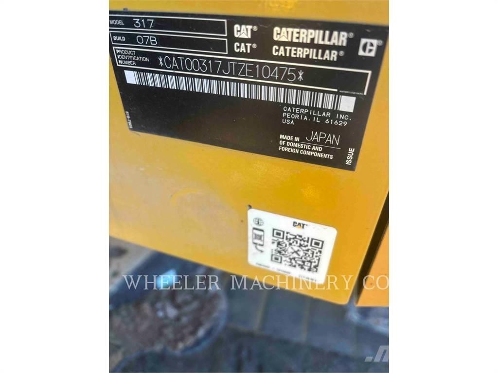 CAT 317 CF Paletli ekskavatörler