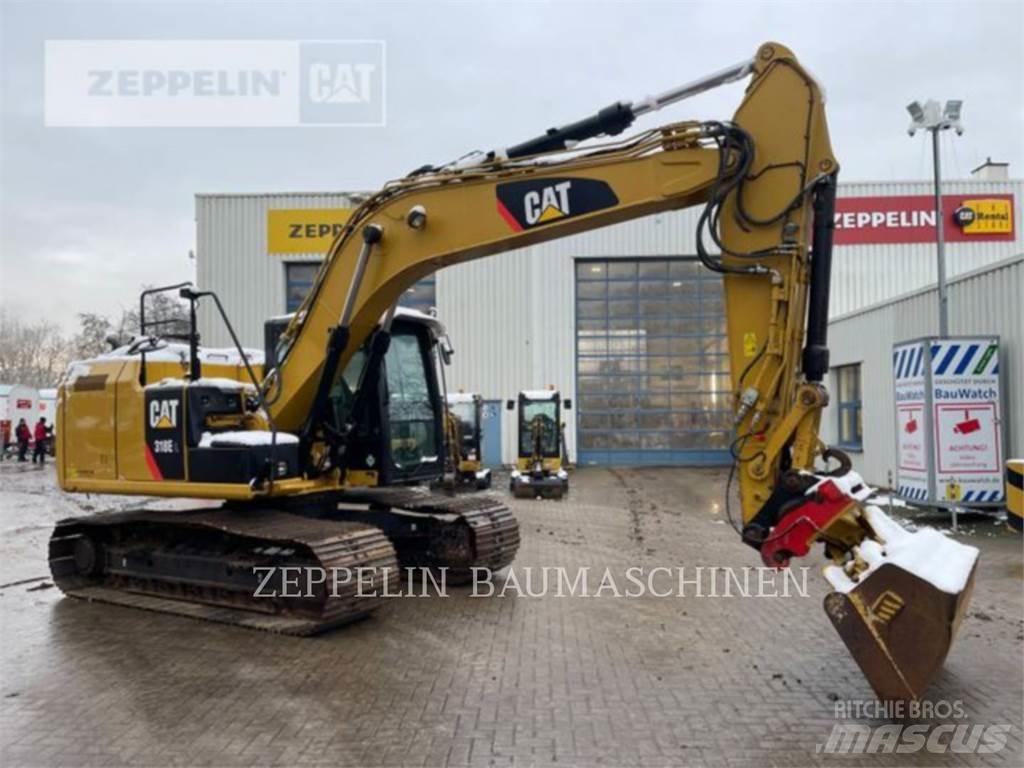 CAT 318EL Paletli ekskavatörler
