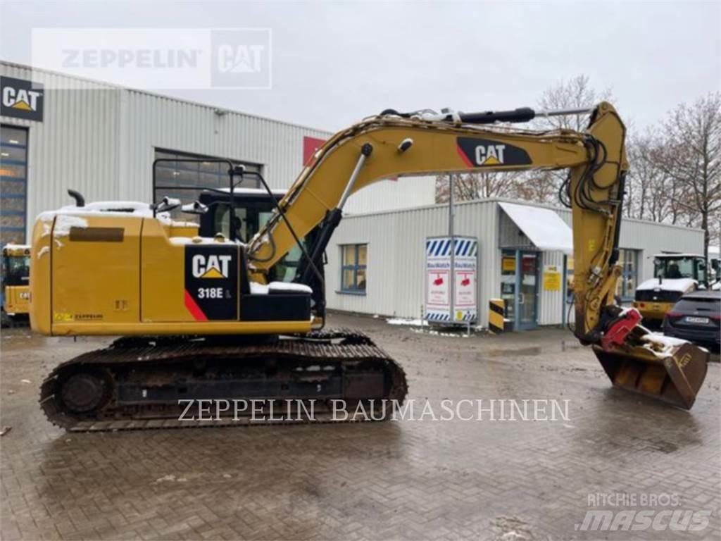CAT 318EL Paletli ekskavatörler