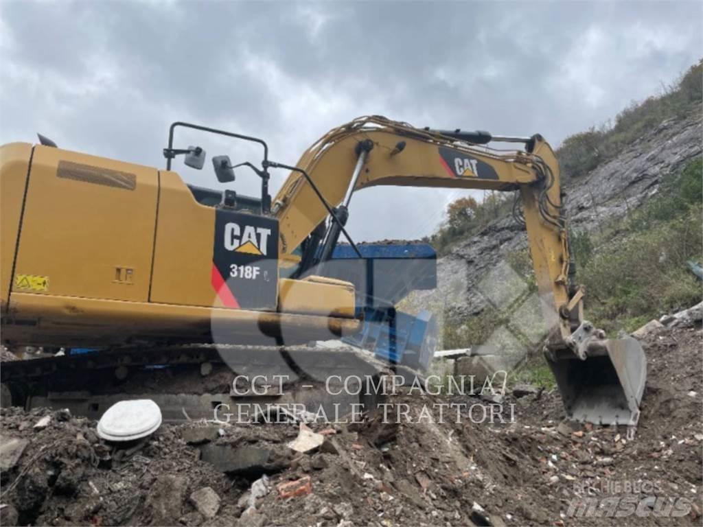 CAT 318F Paletli ekskavatörler