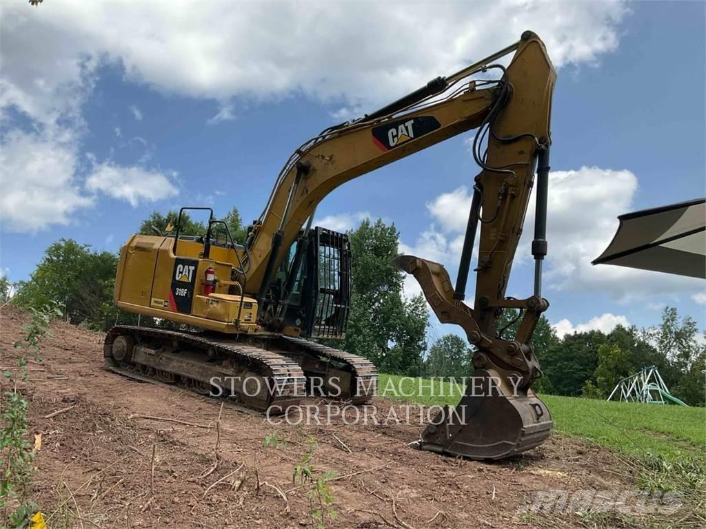 CAT 318FL Paletli ekskavatörler