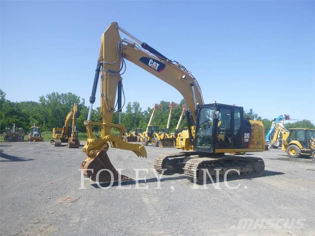 CAT 318FL Paletli ekskavatörler
