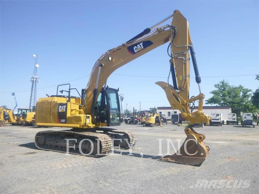 CAT 318FL Paletli ekskavatörler