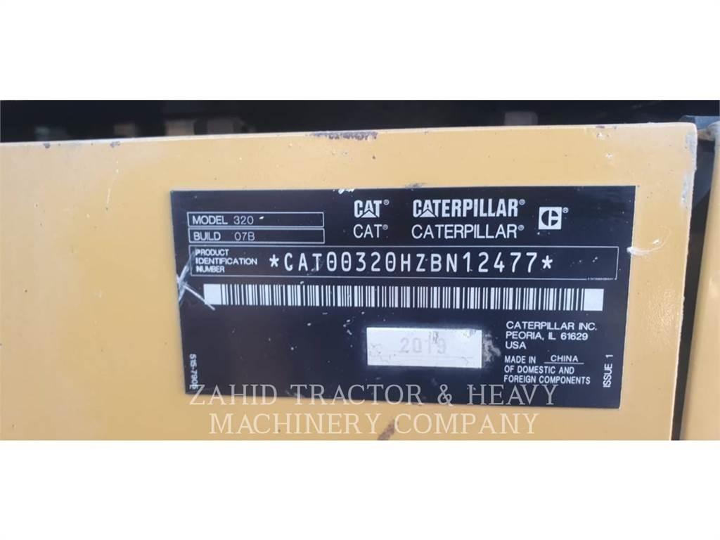 CAT 320 Paletli ekskavatörler