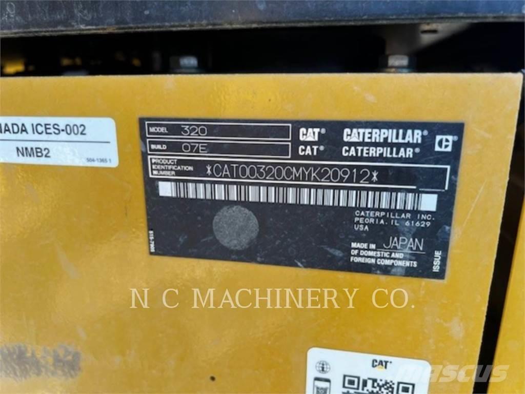 CAT 320 Paletli ekskavatörler