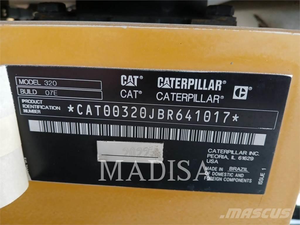 CAT 320 Paletli ekskavatörler