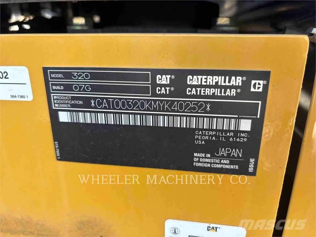 CAT 320 Paletli ekskavatörler