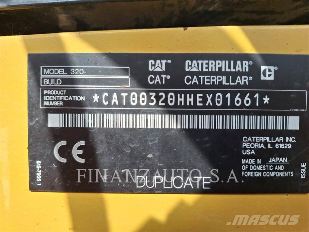CAT 320 Paletli ekskavatörler