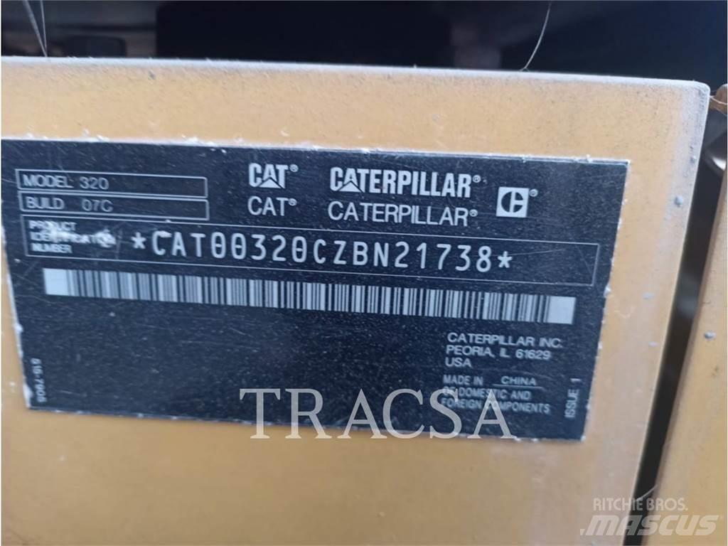 CAT 320 Paletli ekskavatörler