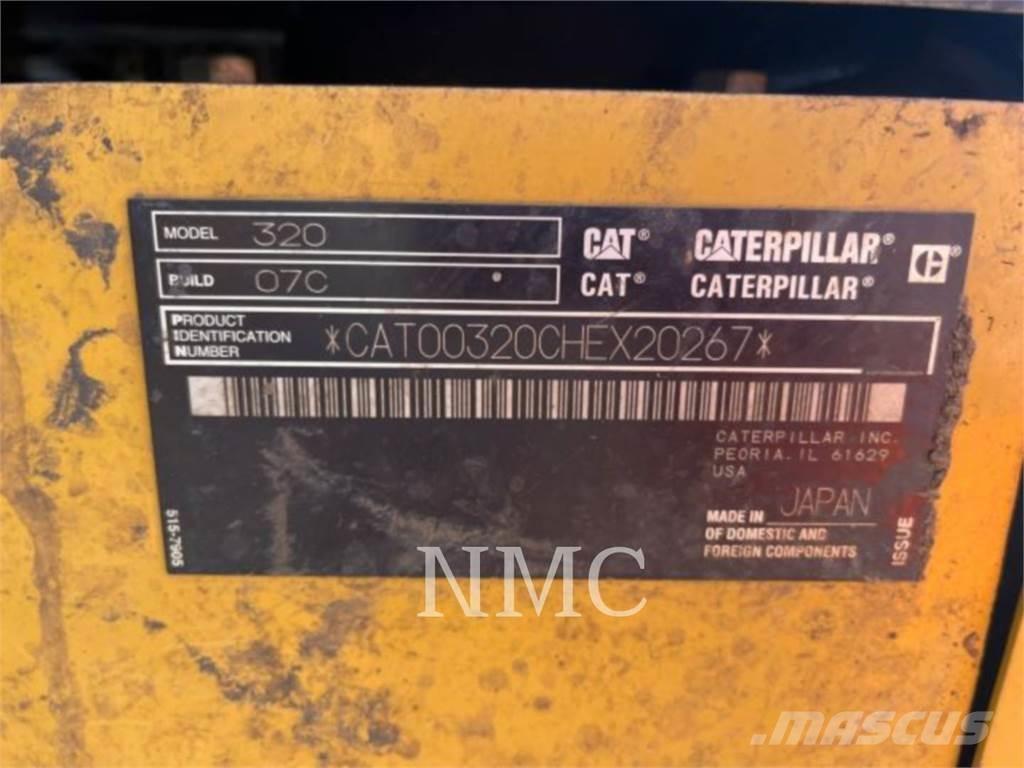 CAT 320 Paletli ekskavatörler