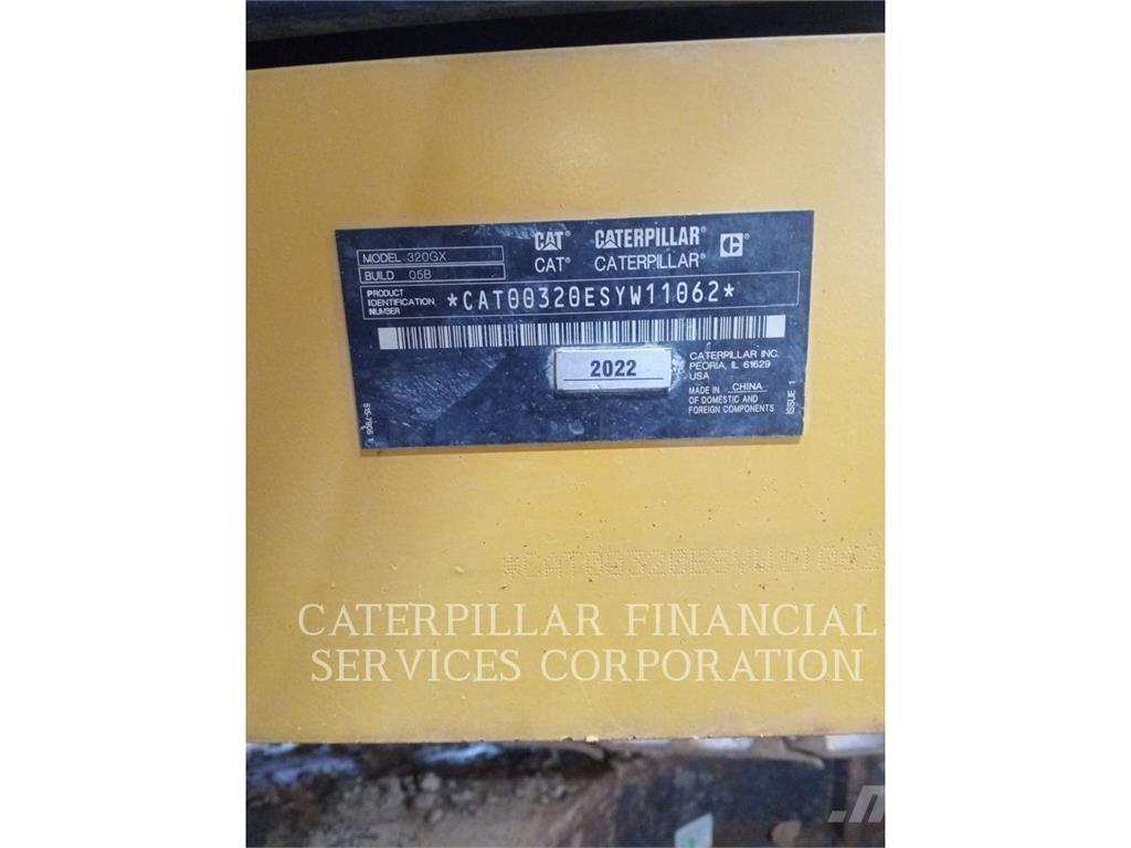 CAT 320-05GX Paletli ekskavatörler