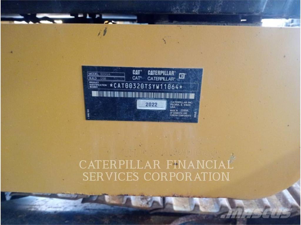 CAT 320-05GX Paletli ekskavatörler
