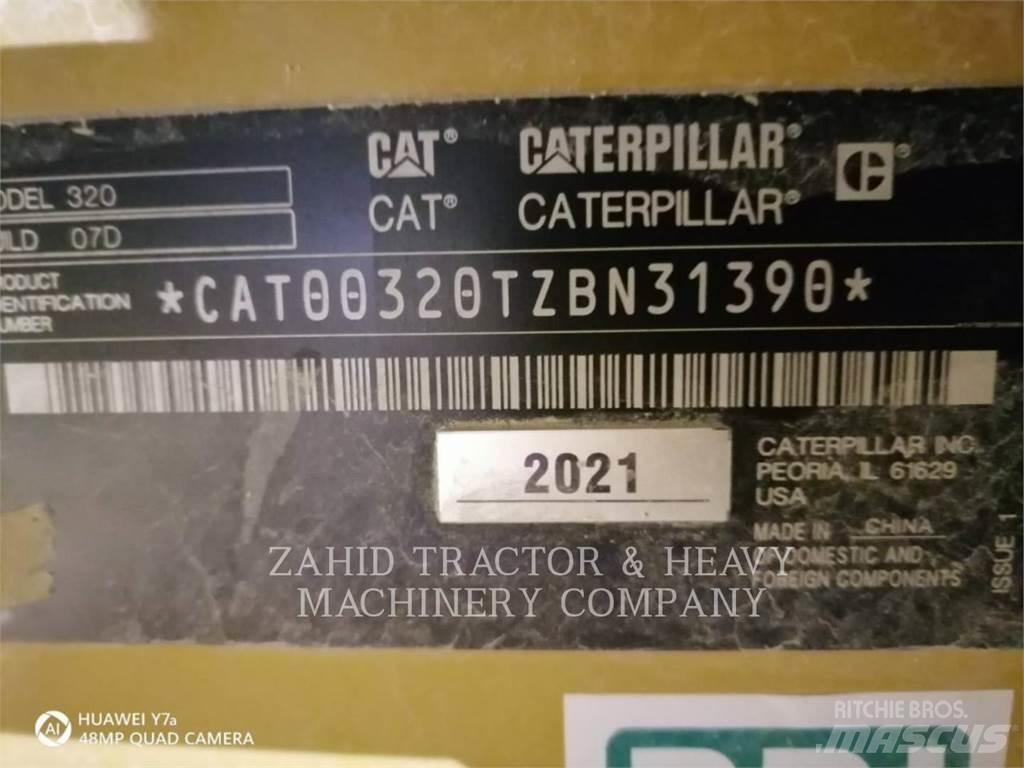 CAT 320-07 Paletli ekskavatörler