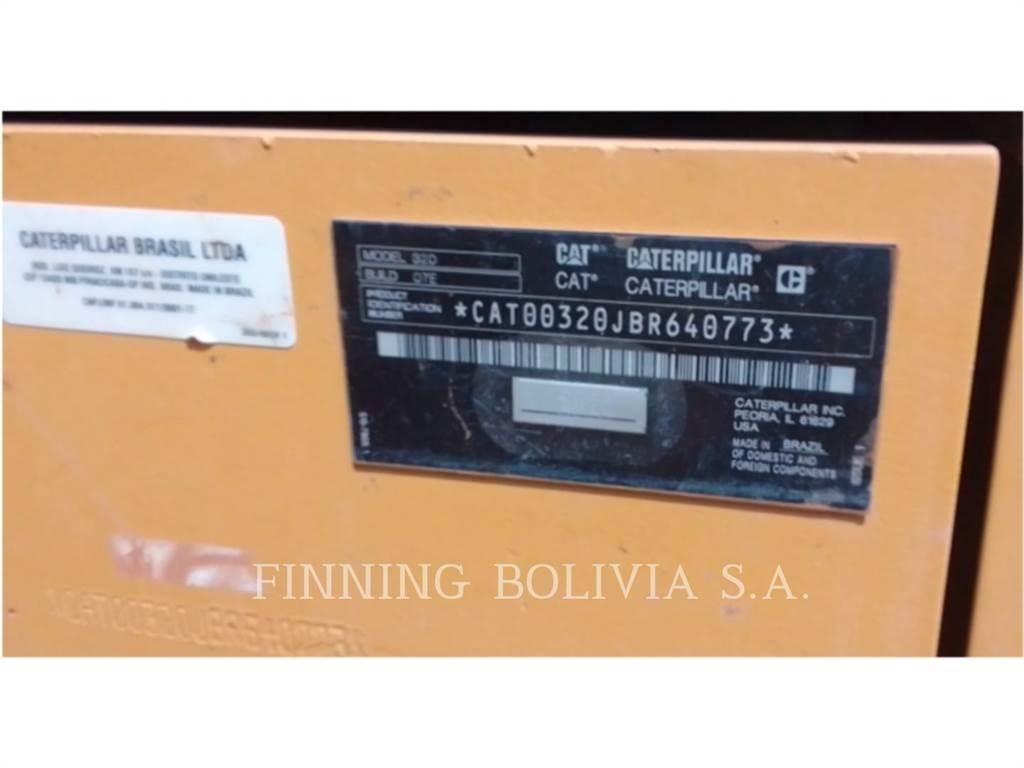 CAT 320-07 Paletli ekskavatörler