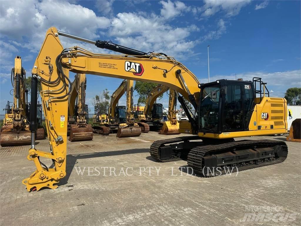 CAT 320-07 Paletli ekskavatörler