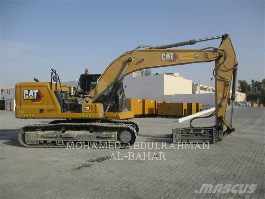 CAT 320-07 Paletli ekskavatörler