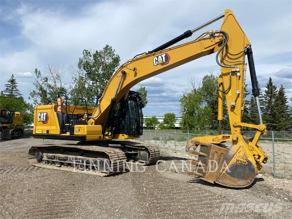 CAT 320-07 Paletli ekskavatörler