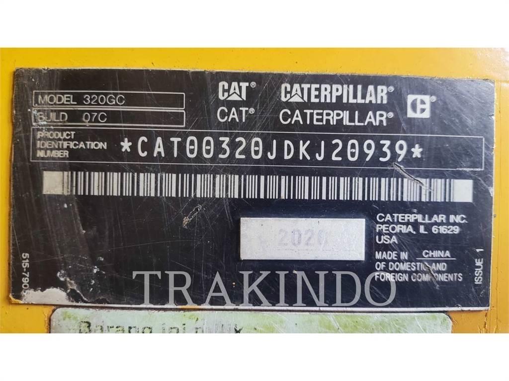 CAT 320-07GC Paletli ekskavatörler