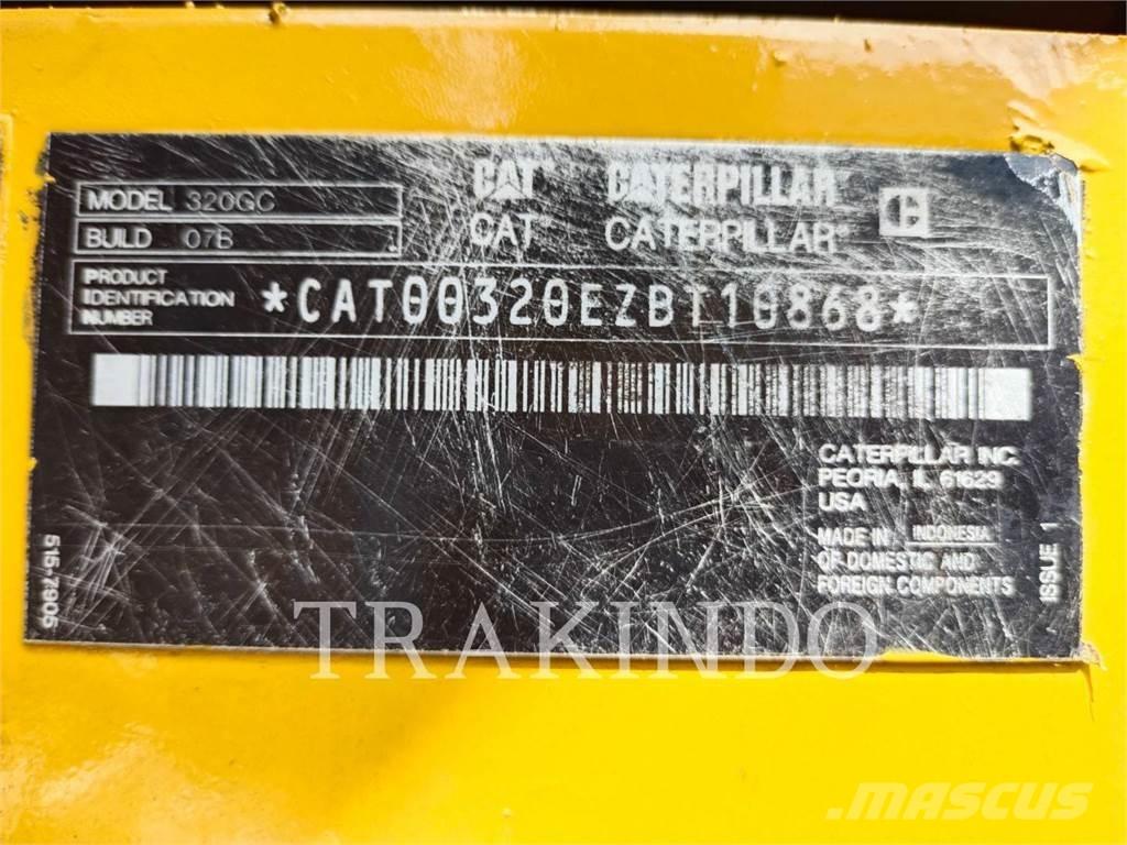 CAT 320-07GC Paletli ekskavatörler