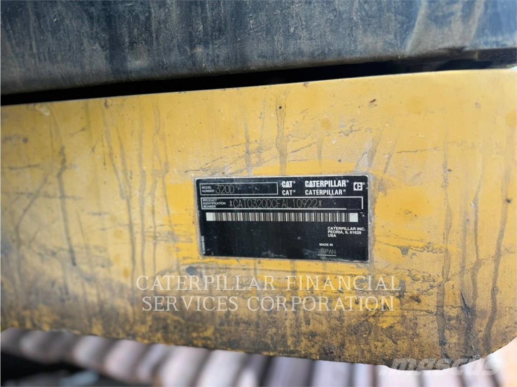 CAT 320D Paletli ekskavatörler