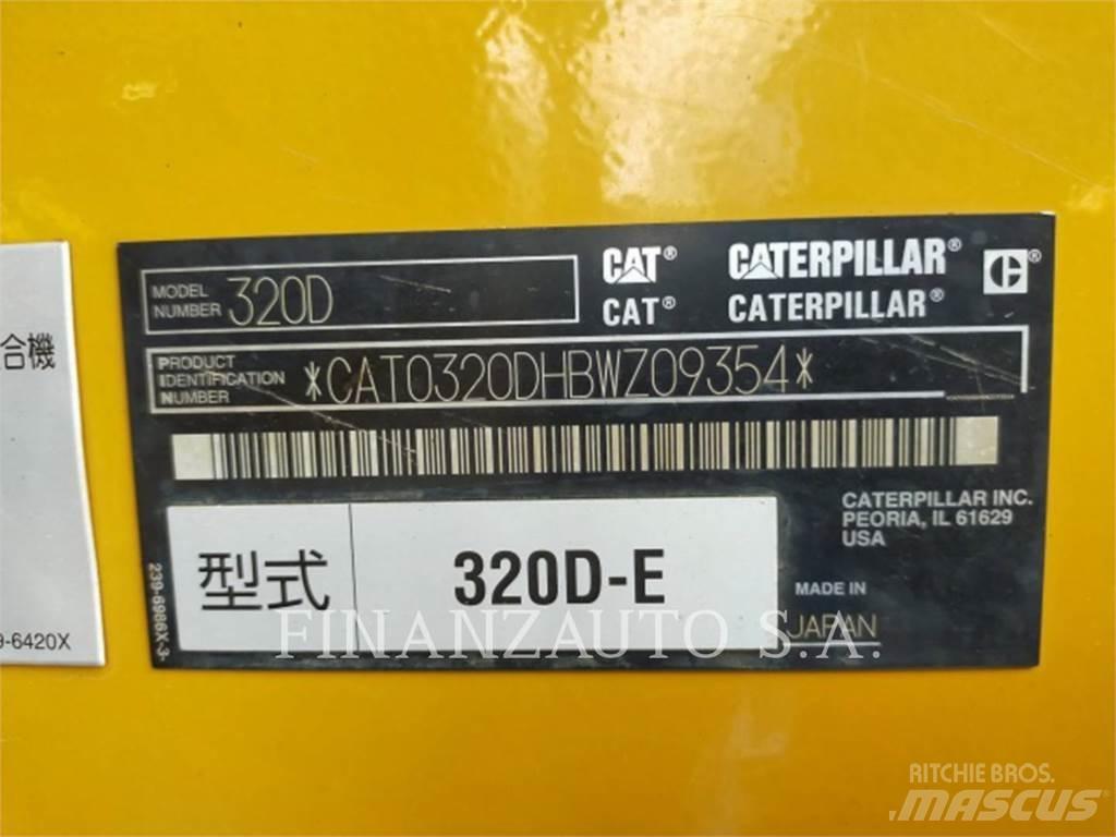 CAT 320DLIM Paletli ekskavatörler