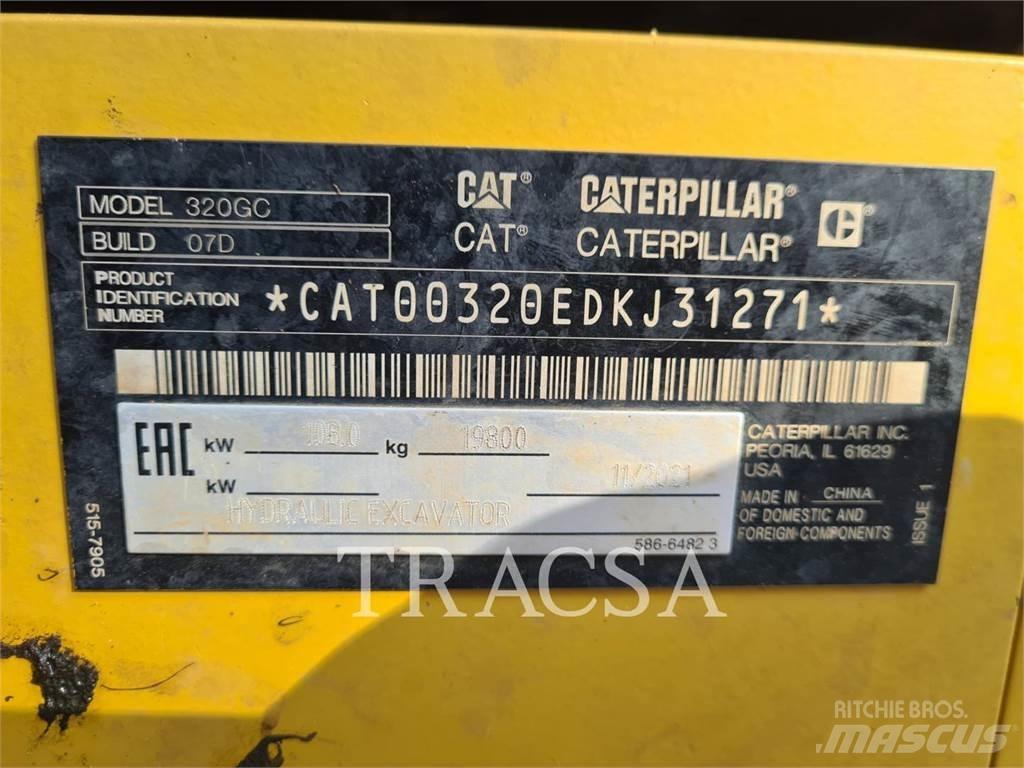 CAT 320GC Paletli ekskavatörler