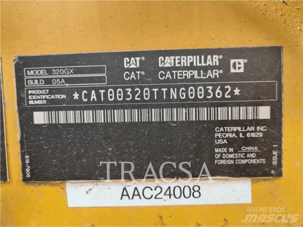 CAT 320GX Paletli ekskavatörler