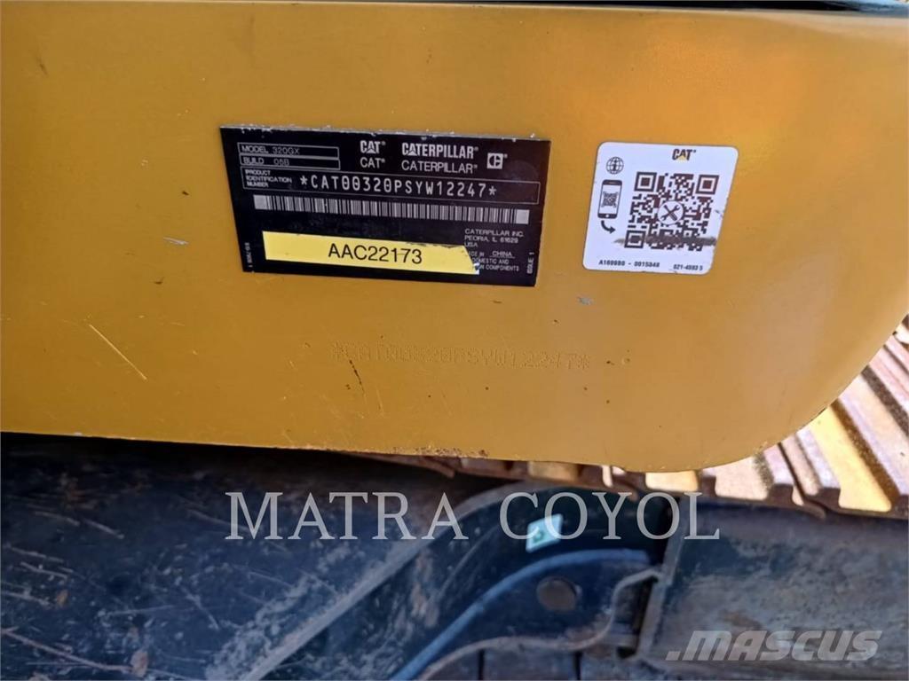 CAT 320GX Paletli ekskavatörler