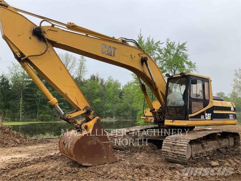 CAT 322L Paletli ekskavatörler