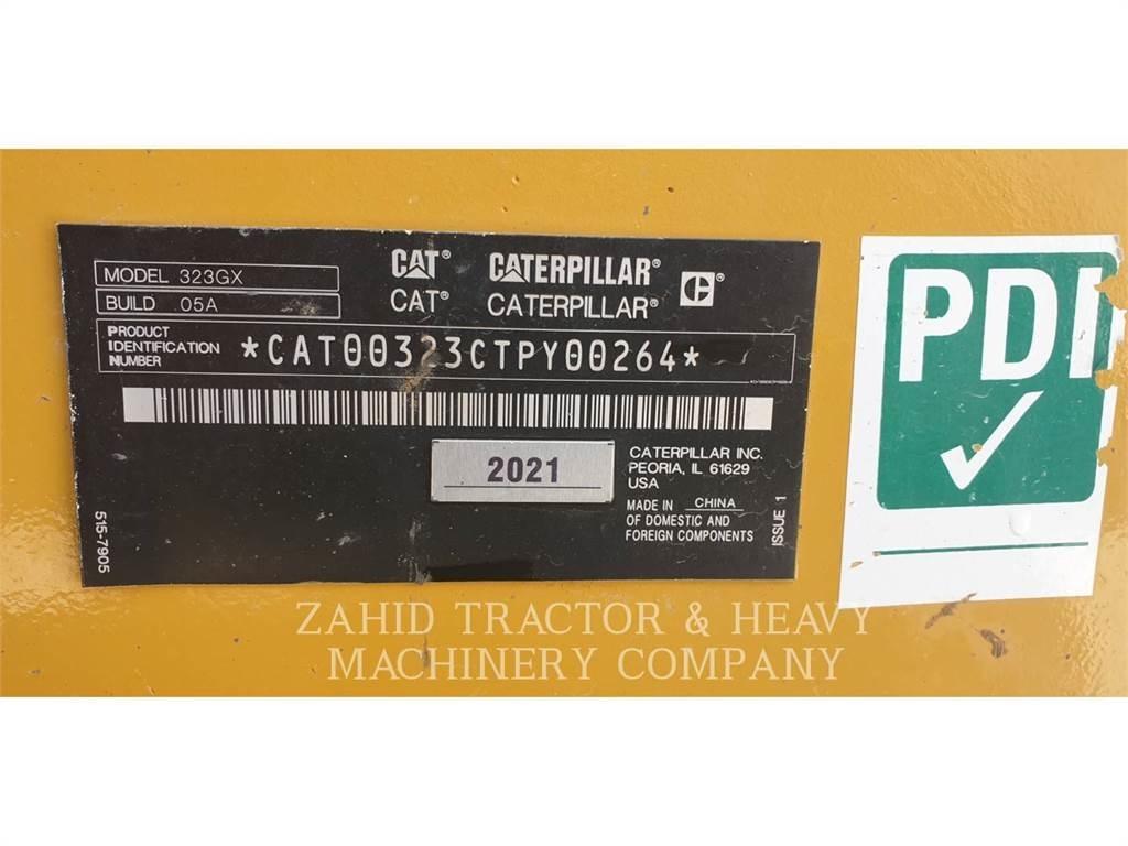 CAT 323-05GX Paletli ekskavatörler