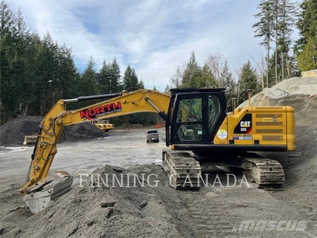 CAT 323-07 Paletli ekskavatörler