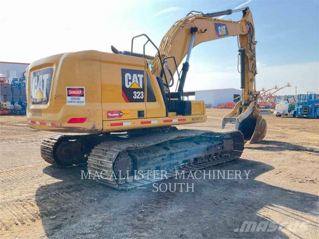 CAT 323-07 Paletli ekskavatörler