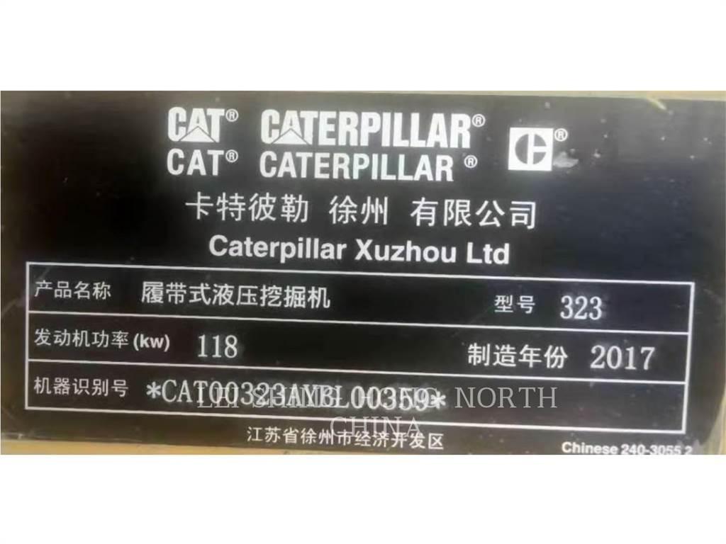 CAT 323-07 Paletli ekskavatörler