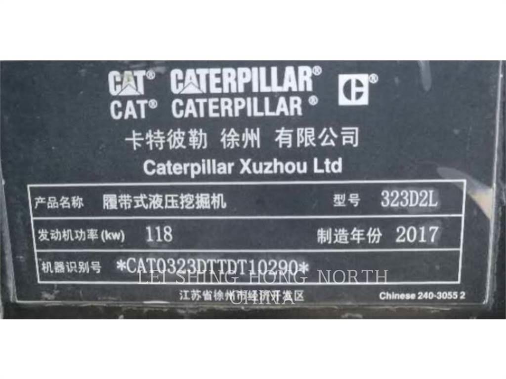 CAT 323D2L Paletli ekskavatörler