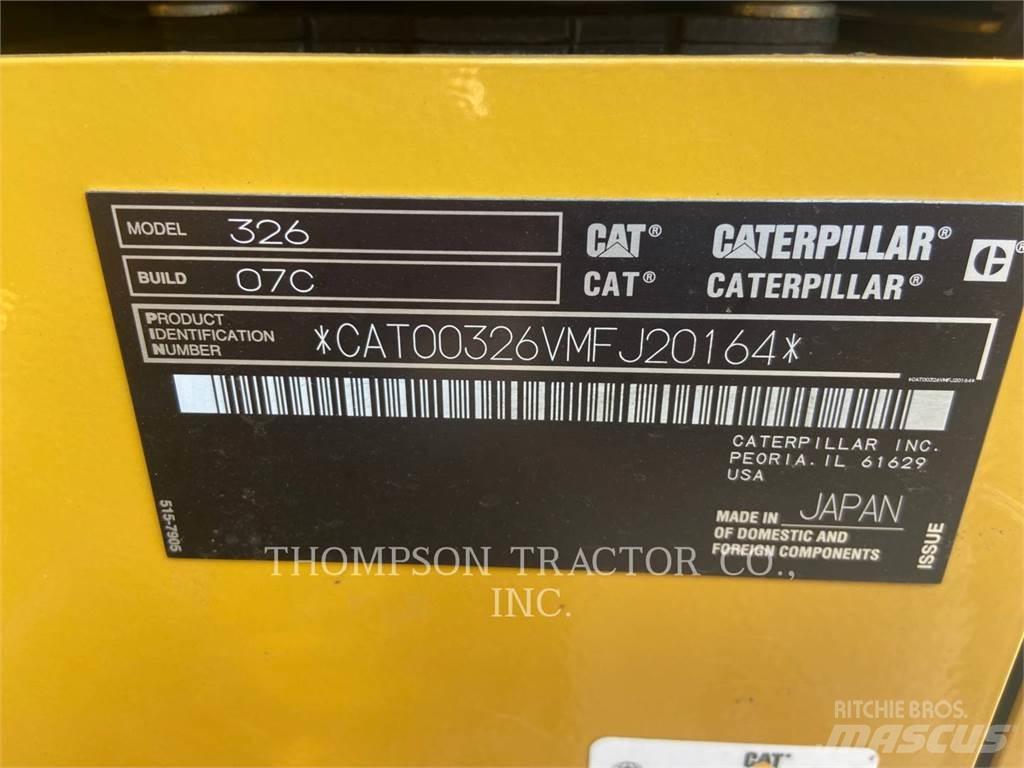 CAT 326 Paletli ekskavatörler