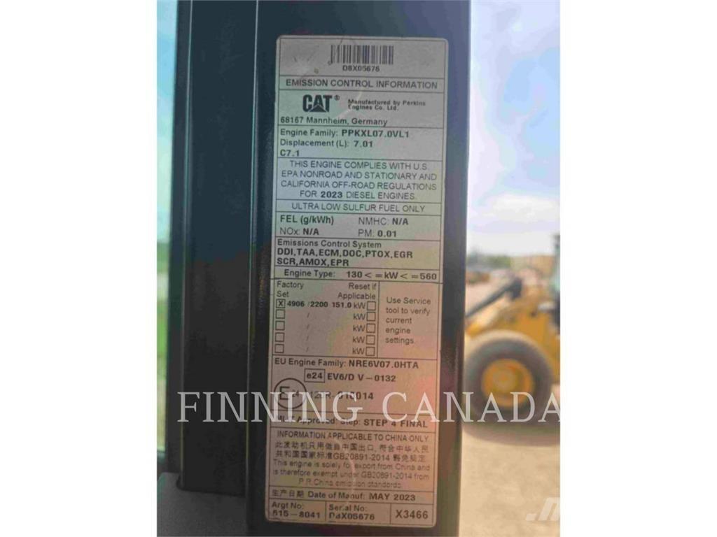 CAT 326-07 Paletli ekskavatörler