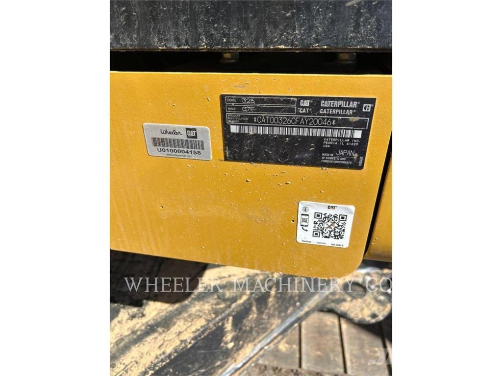 CAT 326 CF Paletli ekskavatörler