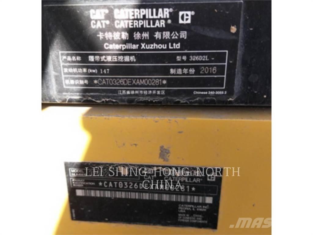 CAT 326D2L Paletli ekskavatörler